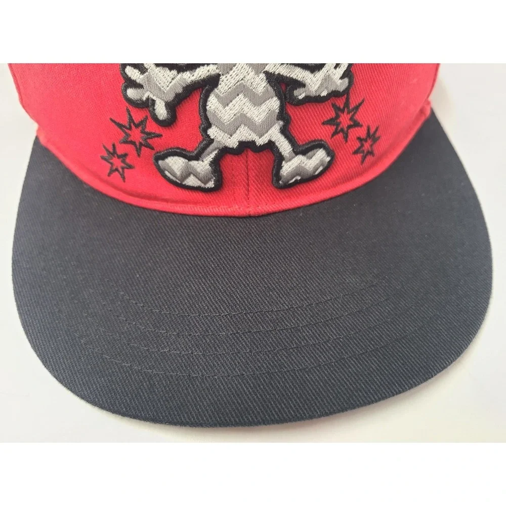 Disney Parks Mickey Mouse Magic Logo Snapback Hat Cap Cotton Men Women Red Black